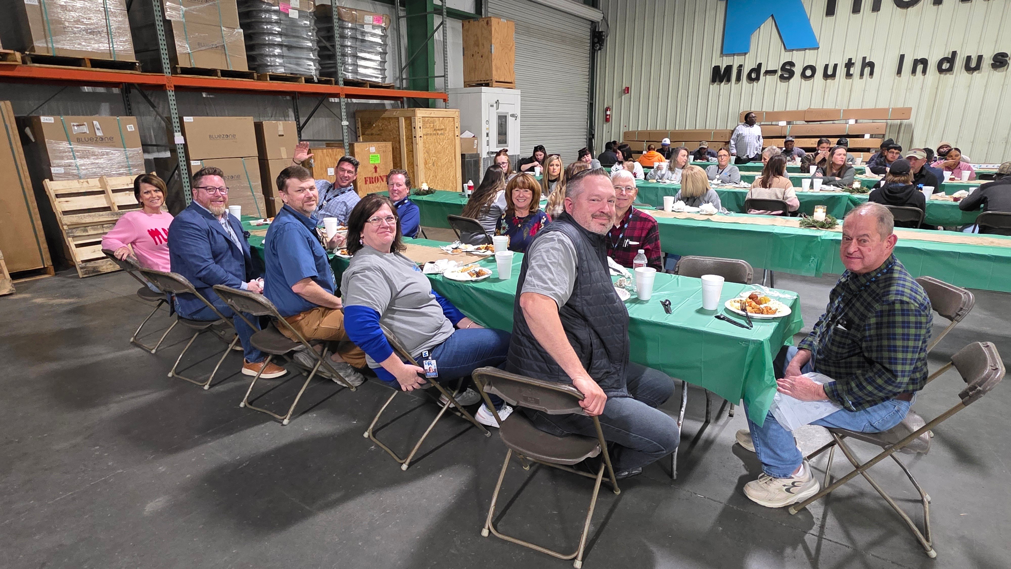 Thermo-Kool Managers at Luncheon