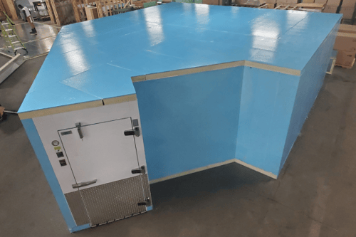 walk-in custom shape