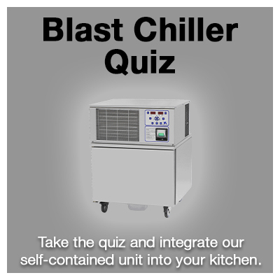 Integrated Blast Chiller - self-contained